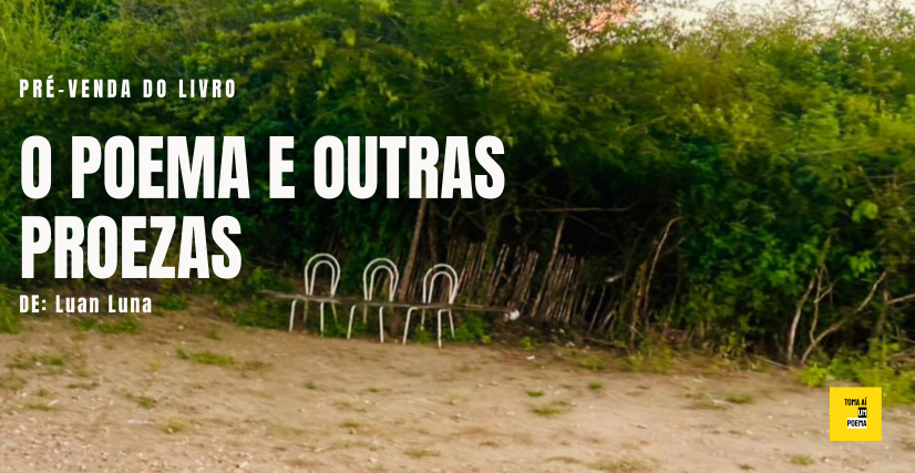 Livro O Poema e Outras Proezas, de Luan Luna