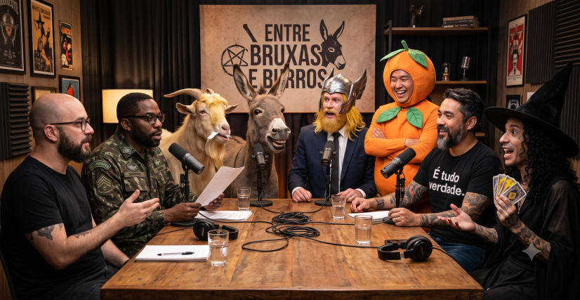 Entre Bruxas e Burros Podcast