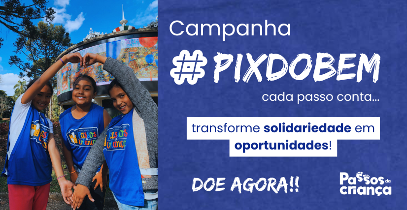 Pix do Bem | Cada Passo Conta
