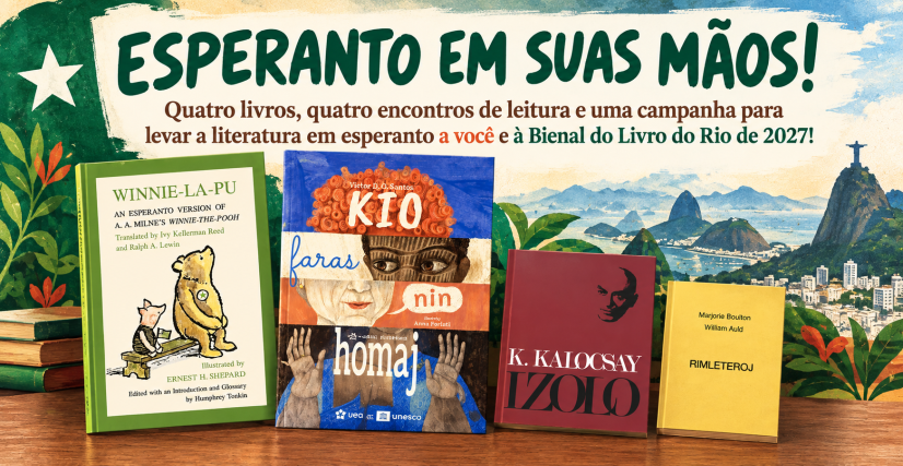 Esperanto em Suas Mãos – Edição Rio 2026
