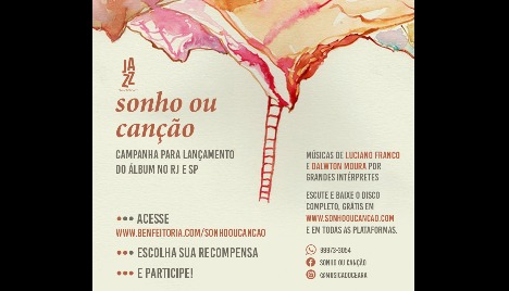 Sonho ou Canção: lançamento no RJ e SP