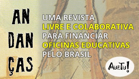 Revista Andanças, livre e colaborativa.