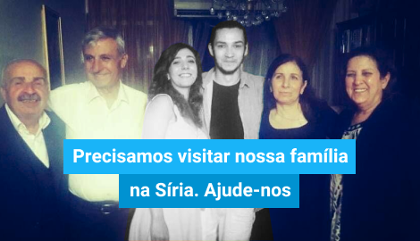 Ajude-nos a ver a nossa família na Síria
