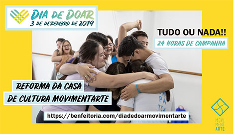 Dia de doar Movimentarte