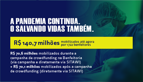 Campanha Salvando Vidas: apoio em dobro