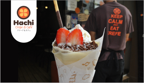 Somos a Hachi Crepe e Café