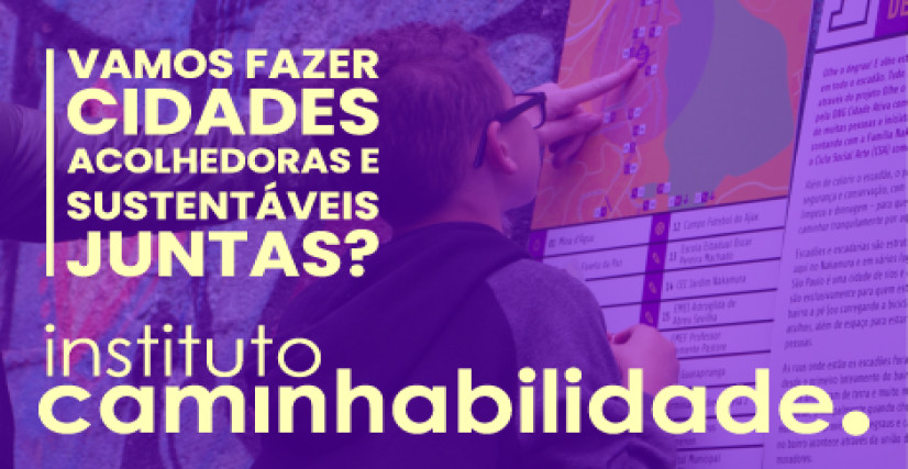 Apoie o Instituto Caminhabilidade a construir cidades sustentáveis e justas!
