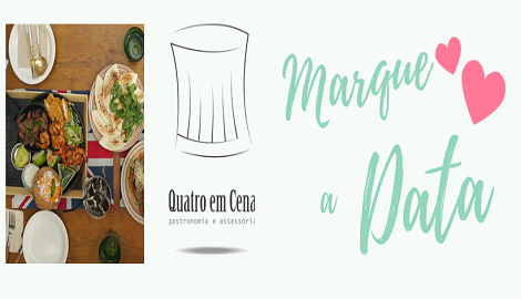 A gastronomia não pode parar...