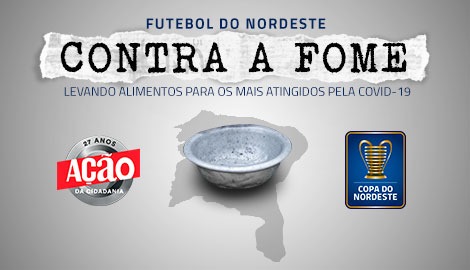 Futebol do Nordeste contra a fome