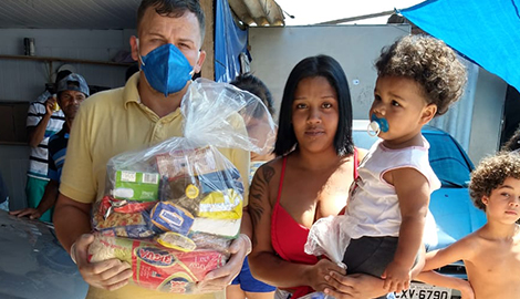 Cestas Básicas para moradores de Aracati