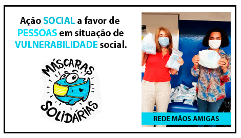 Mascaras Solidarias - Rede Mãos Amigas