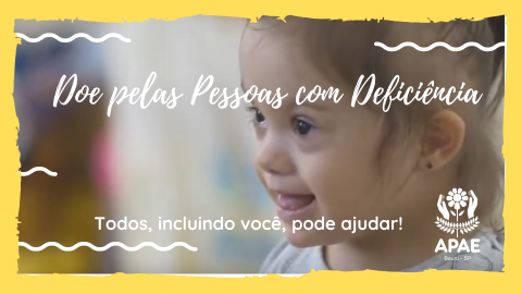 Doe pelas Pessoas com Deficiência 