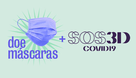Doe Máscaras e SOS3dCovid