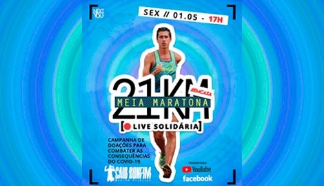 Live Solidária com Caio Bonfim
