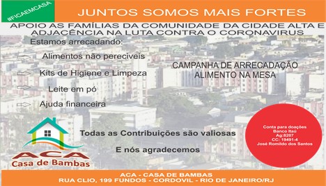 [RJ] Juntos somos mais fortes