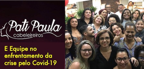 Salão Pati Paula e equipe pedem apoio