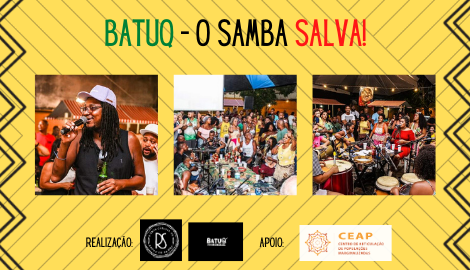 [RJ] BATUQ – O Samba Salva!