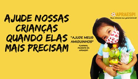 Ajuda as crianças com deficiência da APRAESPI  durante pandemia