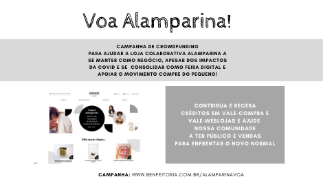 Ajude AlamparinA voar longe da covid-19