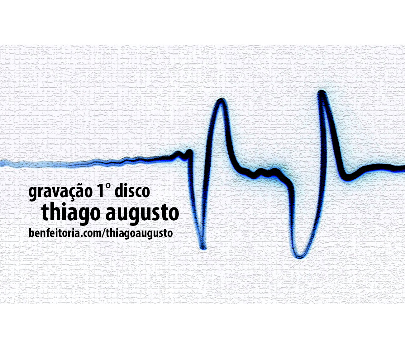 Produção do 1° disco de Thiago Augusto