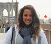 Larissa Guimarães em  Columbia University