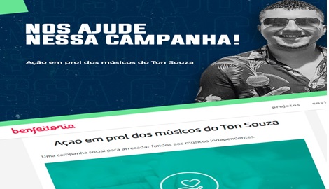 Açao em prol dos músicos do Ton Souza