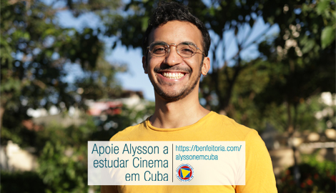 Apoie Alysson a estudar cinema em Cuba