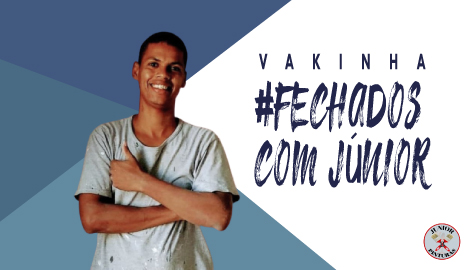 #FechadosComJúnior