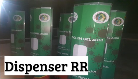 Dispensador de álcool em gel