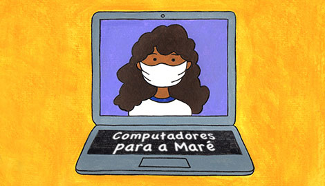 De aluno para aluno - Computadores para a Maré