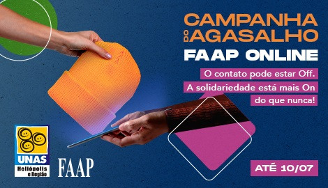 Campanha do Agasalho 2021 FAAP - Moradores de Heliópolis em São Paulo