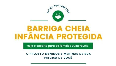Barriga cheia: criança cuidada e protegida.