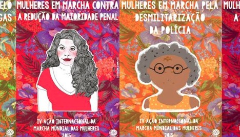 #MulheresemMarcha Contra a Militarização