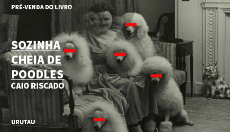 "SOZINHA CHEIA DE POODLES", DE CAIO RISCADO