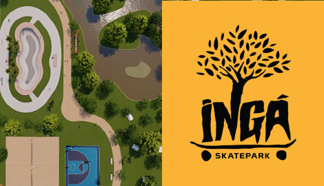 Regando o Ingá Skatepark