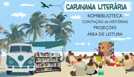 Caravana Literária na Kombiblioteca