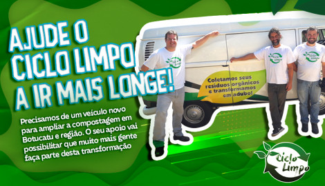 Ajude o Ciclo Limpo a ir mais longe