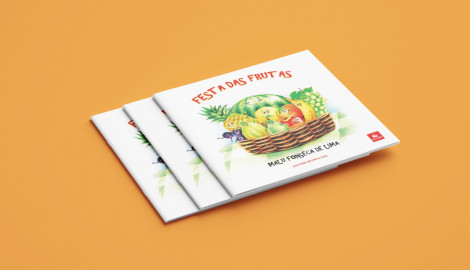 Livro infantil Festa das Frutas