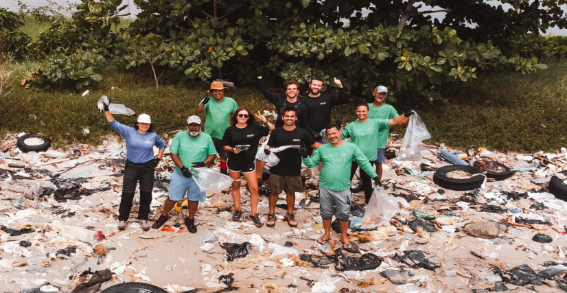 Limpeza das nossas praias e restingas