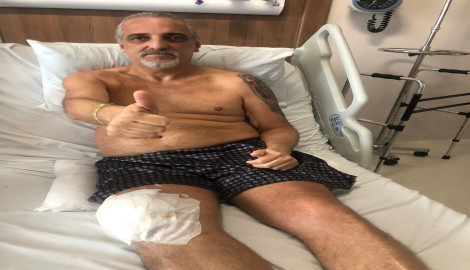AJUDE MEU PAI A FAZER A CIRURGIA DE OSTEOMIELITE