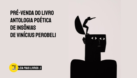 Livro Antologia Poética de Insônias de Vinícius Perobeli