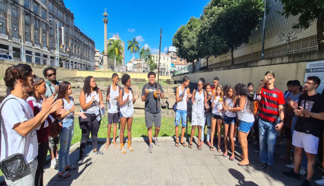 Escola de Capoeira-Educação do IBCE