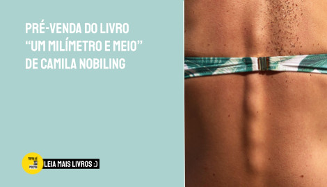 Livro Um milímetro e meio de Camila Nobiling