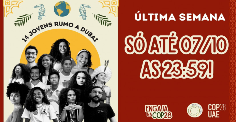 Jovens do Engajamundo na COP28