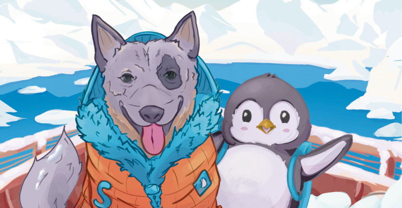 Livro infantil: Suvaco e Polar com gelo na bagagem