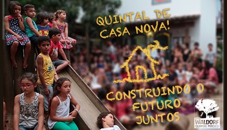 Construção Escola Waldorf Quintal Mágico