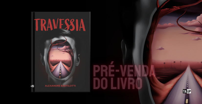 Livro Travessia, de Alexandre Bartilotti