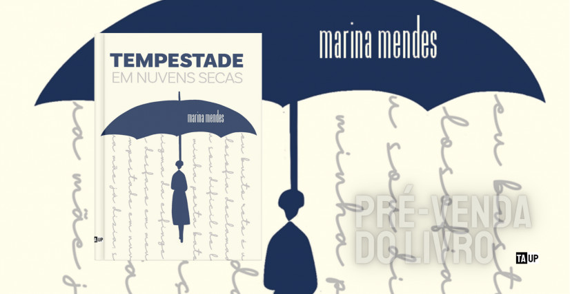 Livro Tempestade em Nuvens Secas, de Marina Mendes