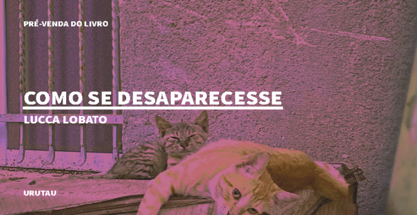 "COMO SE DESAPARECESSE", DE LUCCA LOBATO