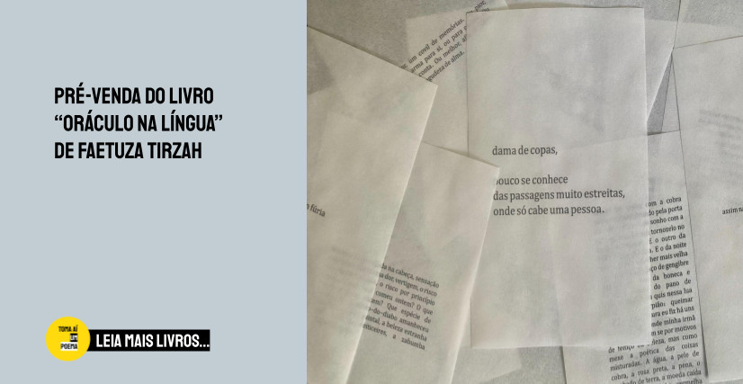 Livro Oráculo na língua, de FaetusaTirzah